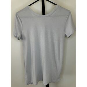 Victoria Scecret Sport Short Sleeve Top Open Back Size XS